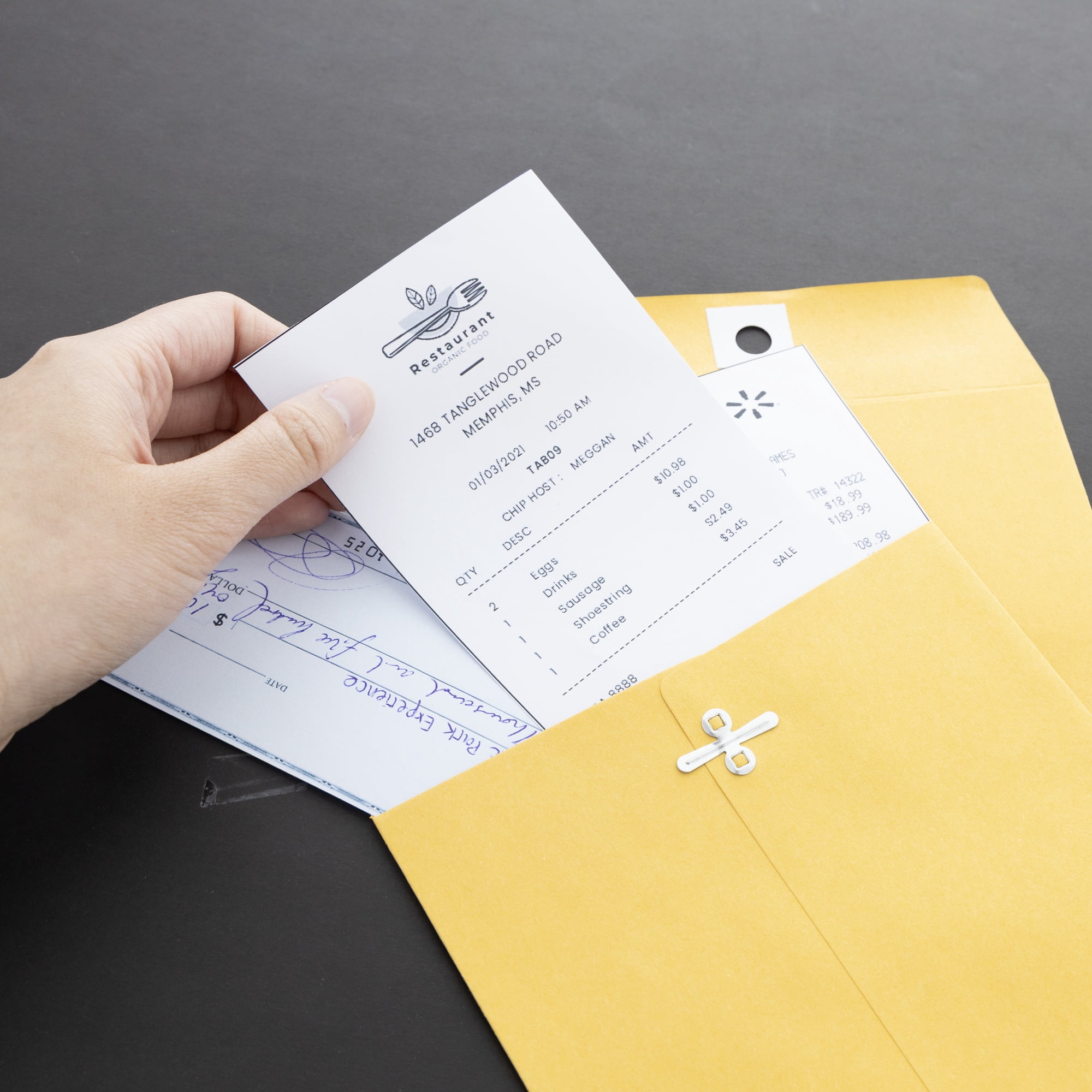 BAZIC Catalog Envelope 6" x 9" Gummed Seal Eyelet Closure, 100-Count
