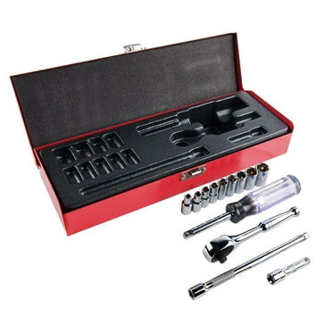 Klein Tools 1/4" Drive Socket Wrench Set, 13 Pc