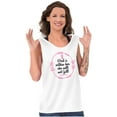thumbnail image 5 of Breast Cancer Awareness Faith in God Tank Top Tee Shirt Women Brisco Brands M, 5 of 6