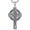 A01-Celtic Knot Cross, variant on Pentagram Cross Necklace 925 Sterling Silver Irish Celtic Knot Pendant Necklace Religious Jewelry Gifts for Men