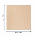 thumbnail image 2 of Unfinished Blank Wood Square Board for DIY Crafts Paintable Natural Wooden Plaque Smooth Sanded Surface 11.8 x 11.8 Inch for Festive Home Decor and Art Projects Display, 2 of 5
