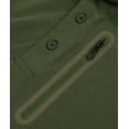 thumbnail image 5 of SPEEDRUN Men's Workout Polo Shirt Short Sleeve Solid Color Shirts for Casual and Business Wear, 5 of 6