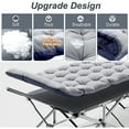 thumbnail image 4 of Lilypelle Folding Camping Cot for Adults, Portable Sleeping Cot, Folding Cot Rollaway Guest Bed with 3.3 inch 2 Sided Mattress and Carry Bag, 4 of 22