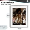 thumbnail image 4 of Stupell Industries Glam Shimmering DJ in Sequins Gray Framed Print Under Glass, 13 x 16, by Franklyn Gregory, 4 of 8