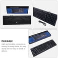 thumbnail image 3 of USB Wired Keyboard French Character Full Size Keyboard Computer Keyboard, 3 of 6