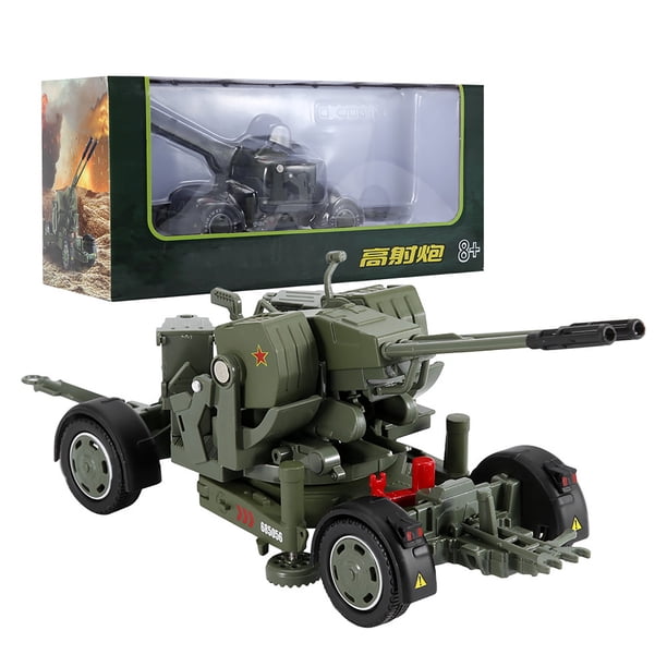 Camión militar Flak a escala 1/35, modelo de coche de aleación, juguete para niños, regalo