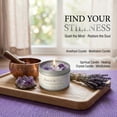 thumbnail image 6 of EVODUCK Peace & Calm Manifestation Candle, Lavender & Chamomile, Amethyst Crystal, 1-Wick Meditation Soy Wax, 3oz, 6 of 12