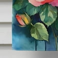 thumbnail image 4 of New York Roses in Watercolor House Flag 28 in x 40 in, 4 of 5