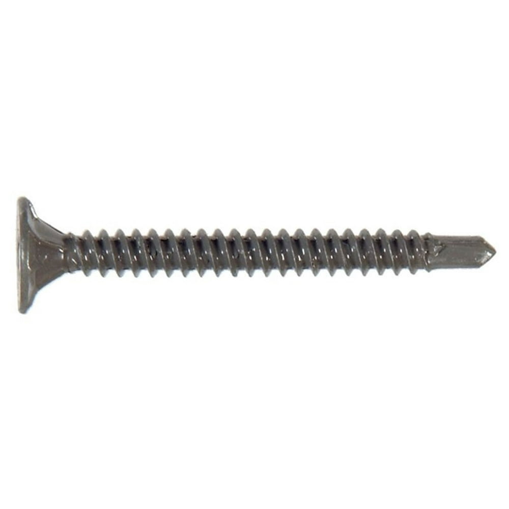 47135 Cement Board Screws 2 SelfDrilling Point, 8 x 1.25In., 1Lb