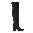 thumbnail image 2 of Dream Pairs Women’s Block Heel Boots Thigh-High Stretch Fashion Long Style, 2 of 5
