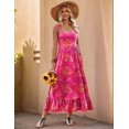 thumbnail image 3 of Vestido de verano Zeagoo Flowy Strap Maxi Floral S, 3 of 6