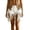 White*, variant on RUTAYY Women's Shorts Solid Color Bodycon Fringe Straight Leg Elastic Bottom with Tassel Comfortable Casual Party Wear Fashion Beach Shorts