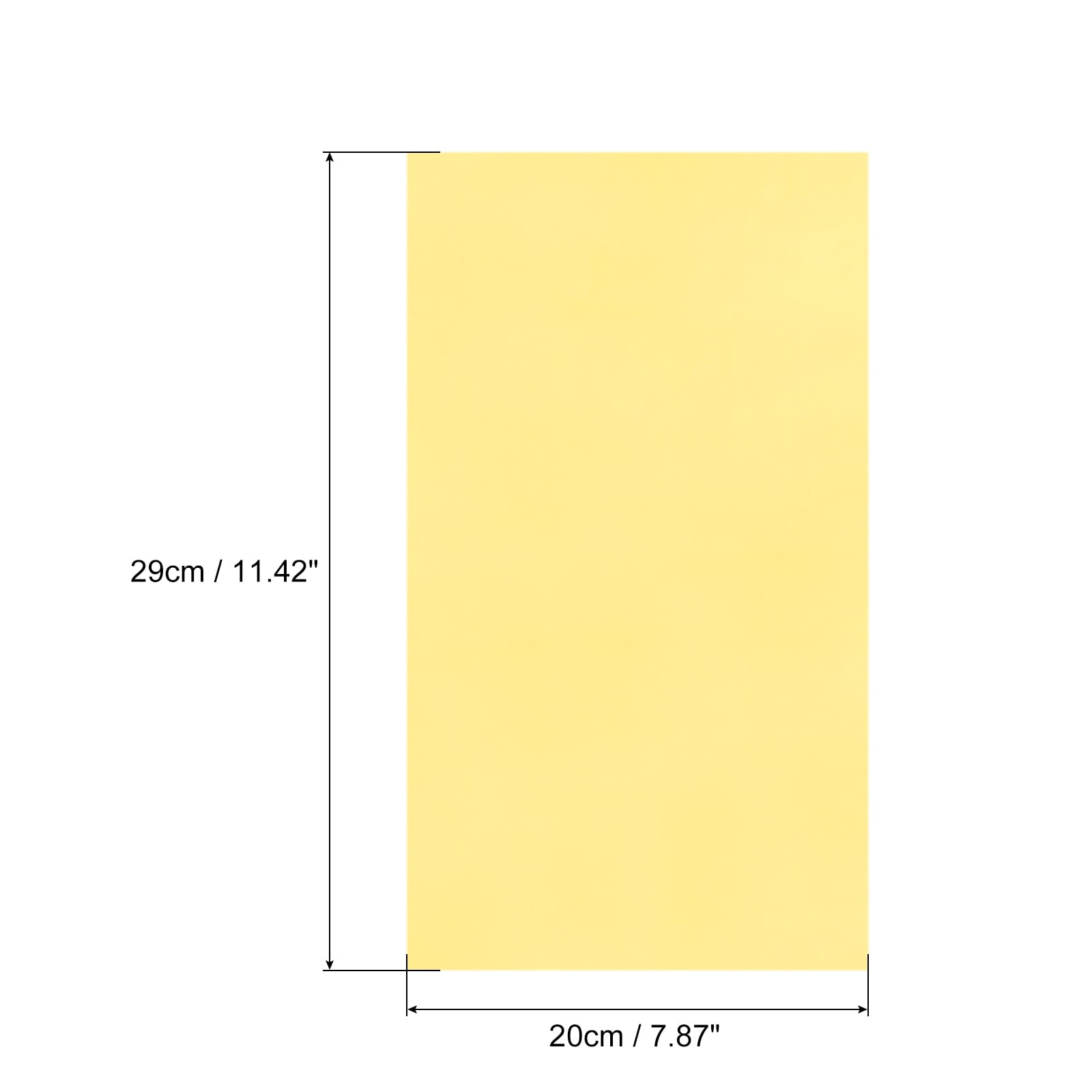 100 Sheets Heat Reactive Foil 20x29cm Matte Gold Foil Transfer Sheets Toner Reactive Foil Transfer Foil
