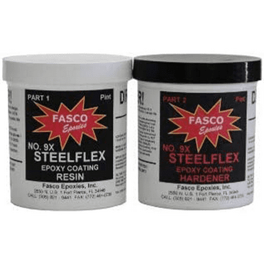 Steelflex Clear Epoxy Quart Kit