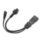 thumbnail image 1 of Cable de Alimentación ANGGREK IEC320 C14 Macho a C5 C7 Hembra 11,8 Pulgadas, 1 of 8