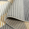 thumbnail image 6 of SAFAVIEH Pyramid Dimitar Geometric Area Rug, Gray/Ivory Gold, 8' x 10', 6 of 8