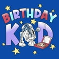 thumbnail image 2 of Boy's Star Wars Birthday Kid R2-D2 Party Graphic T-Shirt, 2 of 5