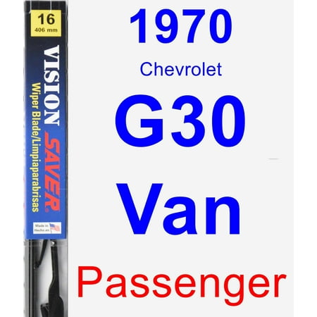 1970 Chevrolet G30 Van Passenger Wiper Blade - Vision