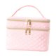 thumbnail image 4 of Case de almacenamiento de maquillaje portátil Organizador de cosmético Organizador de viajes Pollo de viaje Organizador de esmalizador de uñas Bolsos Rosa, 4 of 8
