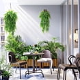 thumbnail image 3 of Paquete de 6 Plantas Colgantes Artificiales, Hojas Artificiales de Helecho de Boston, Cadena Verde para Pared, Hogar, Habitación, Jardín, Boda, Guirnalda, Decoración de Patio, 3 of 4