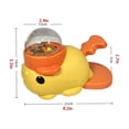 thumbnail image 2 of Interactive Pet Treat Dispenser Toy, Slow Feeder Food Dispensing Toy for Cats and Dogs, Clownfish Shaped Mental Stimulation Toy for Boredom Relief, Indoor Self-Play Puzzle Toy for Puppies, 2 of 5