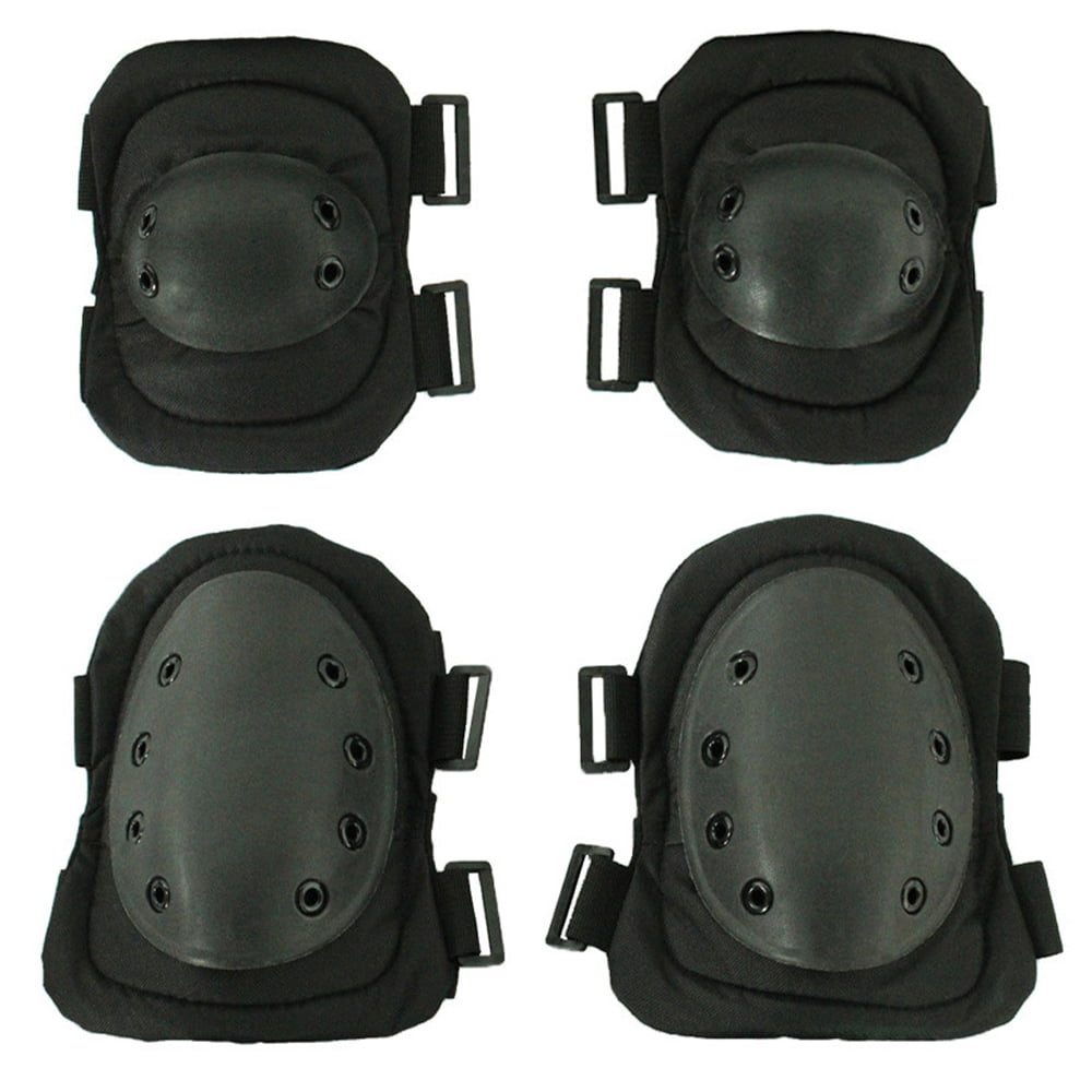 Knee Pad Protective Gear Great for Fitness Outdoor Activity or Tactical Pair 