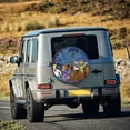 thumbnail image 6 of Saiise Scooby-Doo T Print Rv Spare Tire Cover Wheel Tire Cover for Travel Trailers Protectors Weatherproof Dust-Proof for Camper Trailer Truck SUV Rv Universal-17 inch, 6 of 8