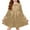 Khaki, variant on qolati Girls Metallic Dress Kids Fall Vintage Crewneck Long Sleeve Midi Dress Sparkly Pleated Christmas Party Dresses Green 11 Years