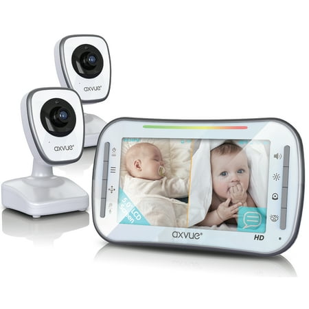 Axvue HD992 Video Baby Monitor 720P Full HD 5.0" IPS Screen + 2 Camera™