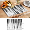 thumbnail image 6 of Abstract Grey Placemats Set of 1, Yellow Mottled Gradient Texture Farmhouse Non-Slip Place Mats Washable Table Mats for Kitchen Dining Table Decorations Indoor/Outdoor, 6 of 9