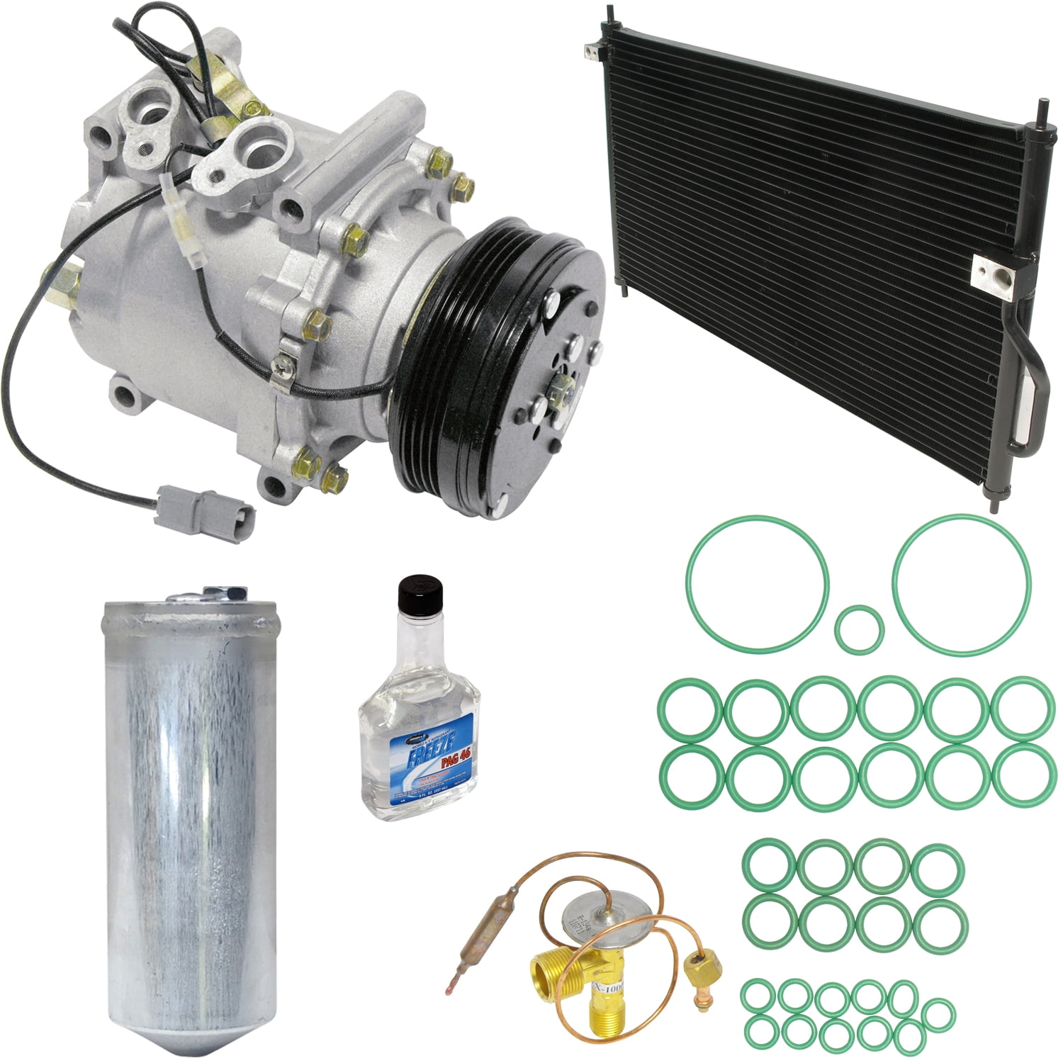 A/C Compressor and Component Kit CompressorCondenser Replacement