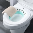 thumbnail image 3 of Bidé portátil, lavabo para bañera Sitz para mujeres embarazadas, ancianos, hemorroides posparto, inodoro para pacientes, lavabo para bañera Sitz, bidé, 3 of 5