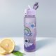 thumbnail image 1 of Botella de agua de dibujos animados de 800 ml con botella de deportes de astronautas de paja y mango de gran capacidad para beber al aire libre para deportes al aire libre, 1 of 9