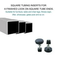 thumbnail image 6 of Unique Bargains Adjustable Leveling Feet 20 x 20mm Square Inserts Furniture Glide 8 Sets, 6 of 7