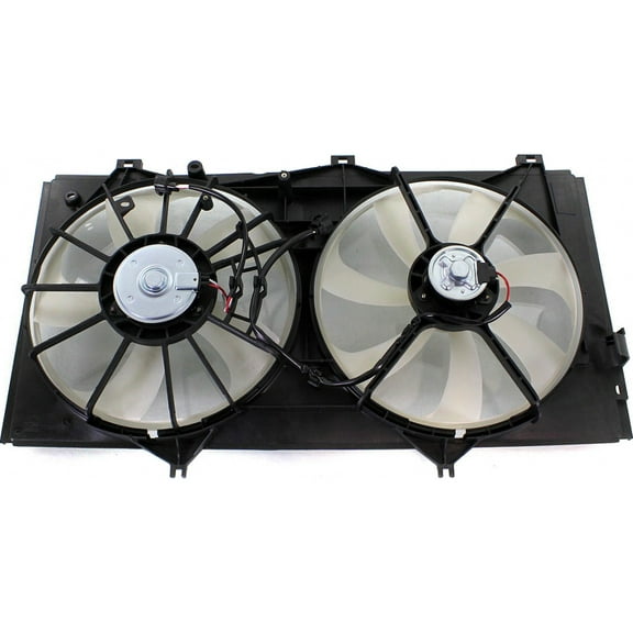 For Toyota Venza AC Radiator Fan Assembly 2009 2010 2011 | 3.5L w/ Towing Package For LX3115113 | 163630P030 | 163630A150 | 16361AD020