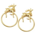 thumbnail image 3 of 2pcs Exquisite Napkin Holder Adornment Household Reindeer Napkins Rings, 3 of 8