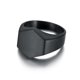 thumbnail image 1 of Anillo Jiayiqi para hombre, anillo Punk Rock Smooth 316L de acero inoxidable, anillo de sello para hombre, joyería de fiesta de Hip Hop, venta al por mayor, anillo de boda para hombre Dengxun unisex, 1 of 2