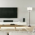 thumbnail image 5 of Gymax Elegant Design Sheer Shade Floor Lamp Light w/ Hanging Crystals LED Bulbs, 5 of 8