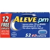 Aleve PM Pain Reliever/Nighttime Sleep Aid Caplets, 52 ct (40 + 12 Bonus)
