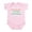 Petal Pink, variant on CafePress - Italian & Puerto Rican Infant Creeper - Baby Light Bodysuit, Size Newborn - 24 Months