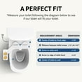 thumbnail image 3 of Atzeste Ultra-Slim Bidet, Bidet for Toilet Seat Attachment, Non-Electric Dual Nozzle, Rear & Feminine Wash, Self-Cleaning Sprayer, Stainless Steel Inlet Badays, Bamboo, 3 of 9