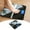 Black-As shows, variant on Vxdvou Digital Bathroom Scale, High-Precision Body Weight Scale with LED Display, Compact Bathroom Scale for Home and Kitchen, Accurate Weight and Food Scale for Fitness & Wellness