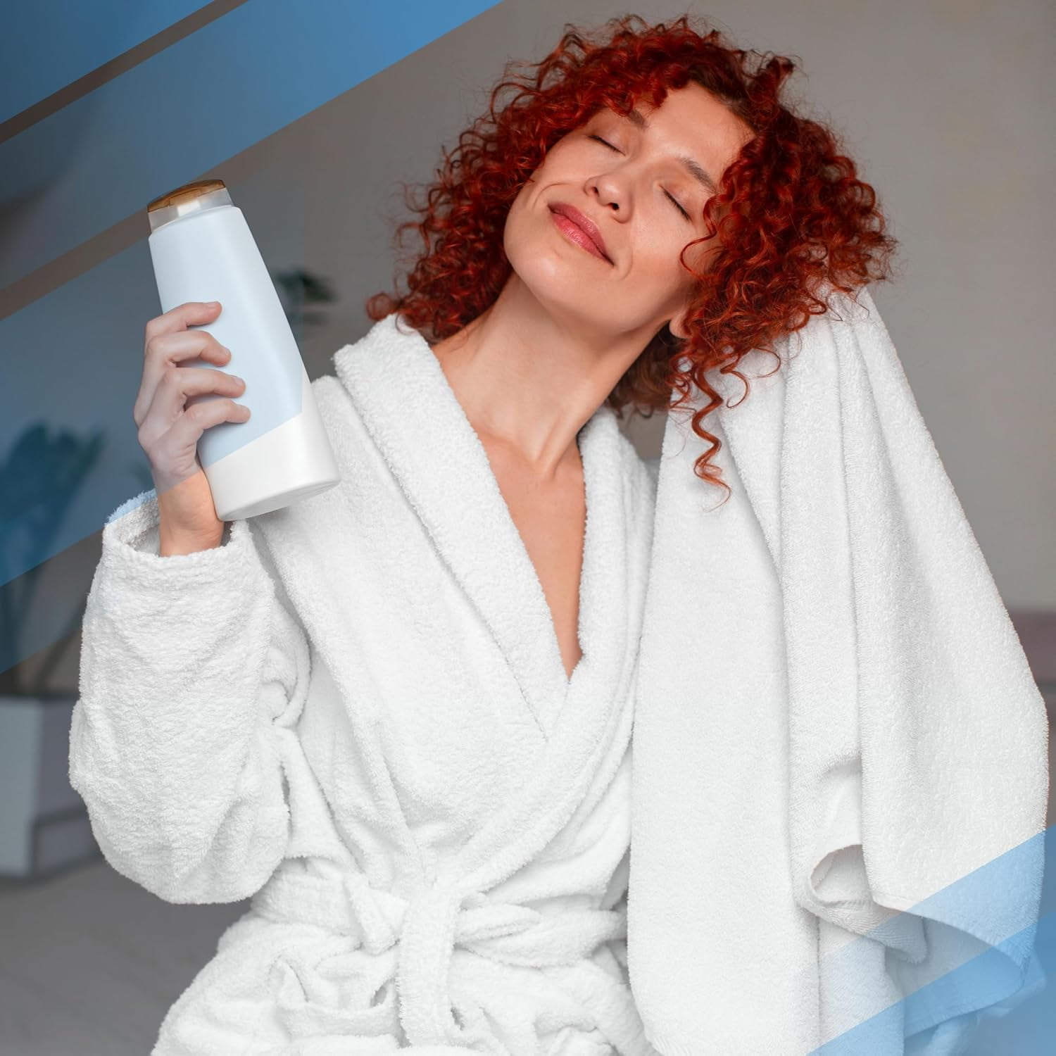 Premium Brilliant White Bath Towels - Pack of 2 - 27 x 54 inches - Infinitee Xclusives