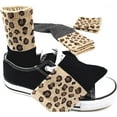 thumbnail image 4 of YooGuoGuo Novelty Leopard Print Crew Socks Animal Pattern Dress Socks For Women 3 pack, 4 of 7