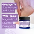 thumbnail image 4 of Migrastil Nighttime Lavender Magnesium Cream & Body Lotion, 4 of 5