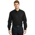 thumbnail image 1 of Cornerstone ®  - Long Sleeve Superpro   Twill Shirt. Sp17 L Black, 1 of 1