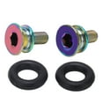 thumbnail image 1 of Titanium Alloy Mountain Bike Crank Bolt Bottom Bracket Screw Square Hole Center Shaft Fixing, Portable and Compact, Waterproof, Anodized, 1 of 7