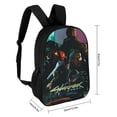 thumbnail image 2 of Cyberpunk 2077 Samurai Shoulder Backpack School Bag Bookbag Multipurpose Laptop Backpack, 2 of 5