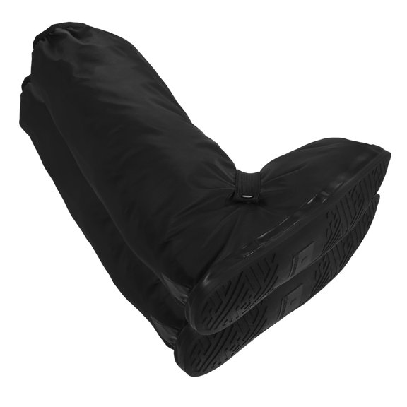 KONTONTY Kontonty Durable Non Slip Black Reusable Boot Protectors for Various Occasions