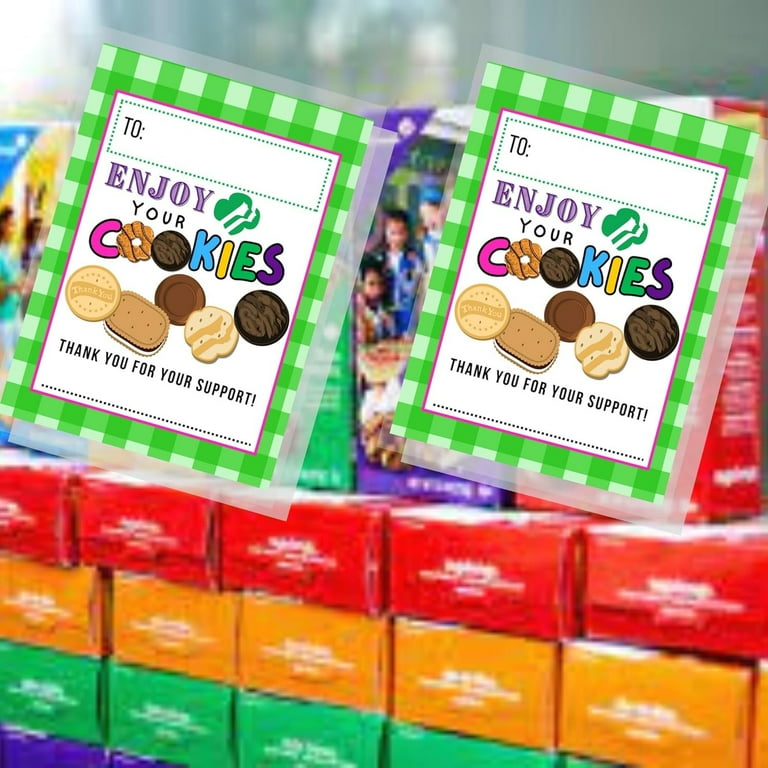 Lashicorn Scout Cookie Thank You Cards Re- Order 30 pk x